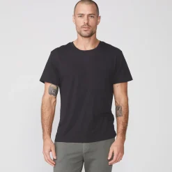 MONROW Relaxed Pocket Crew FADEDBLACK Store